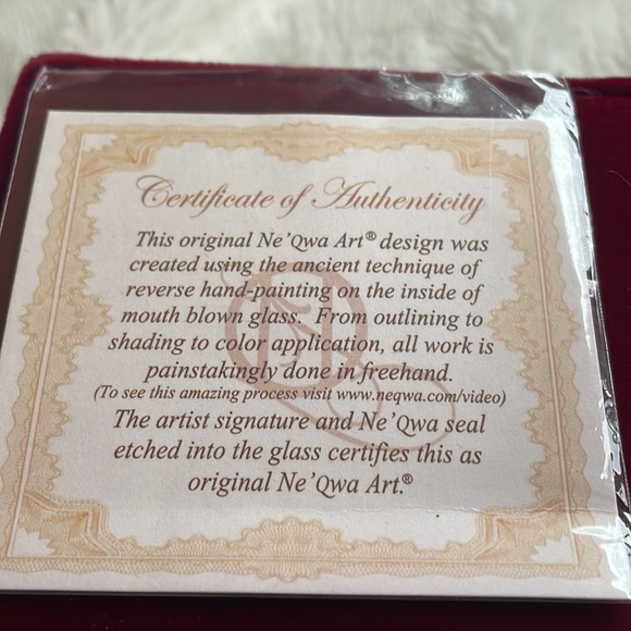 Ne’ Qwa Art Joys of Christmas ornament artist Susan Winget New in original box - Picture 9 of 11